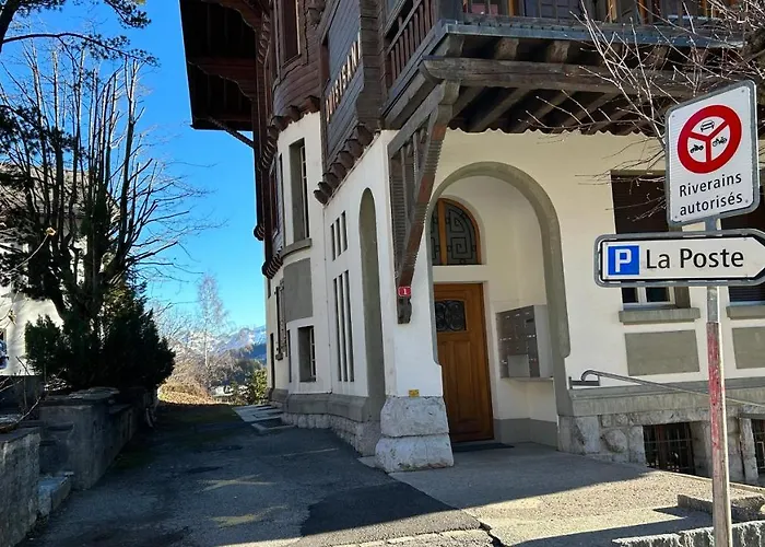 Lumineux Au Centre Du Village Apartament Leysin