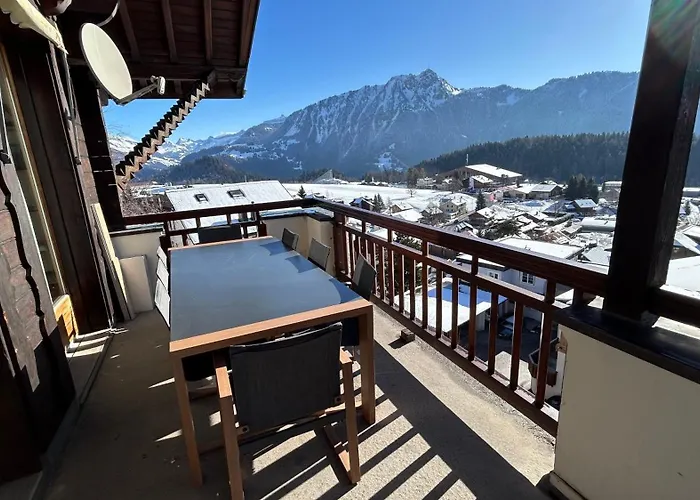 Lumineux Au Centre Du Village Leysin